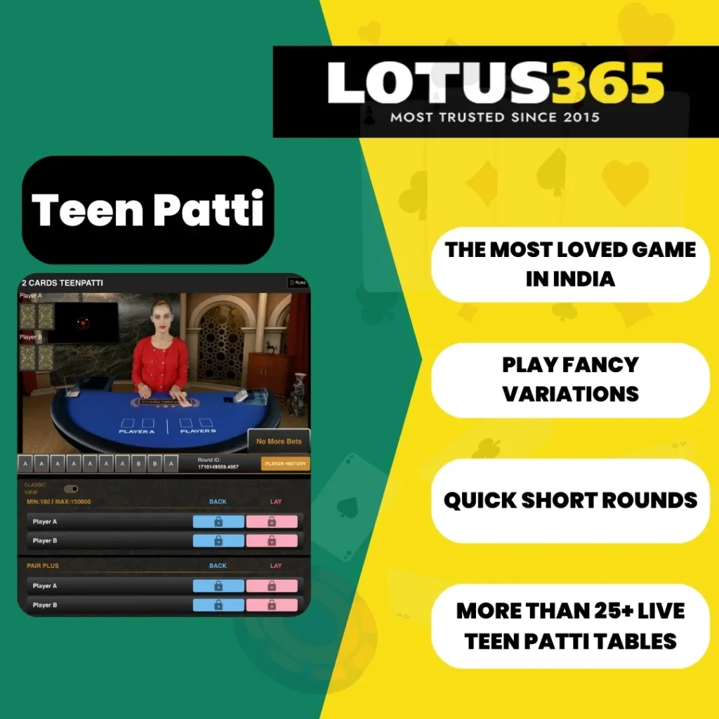 teen patti fancy variations